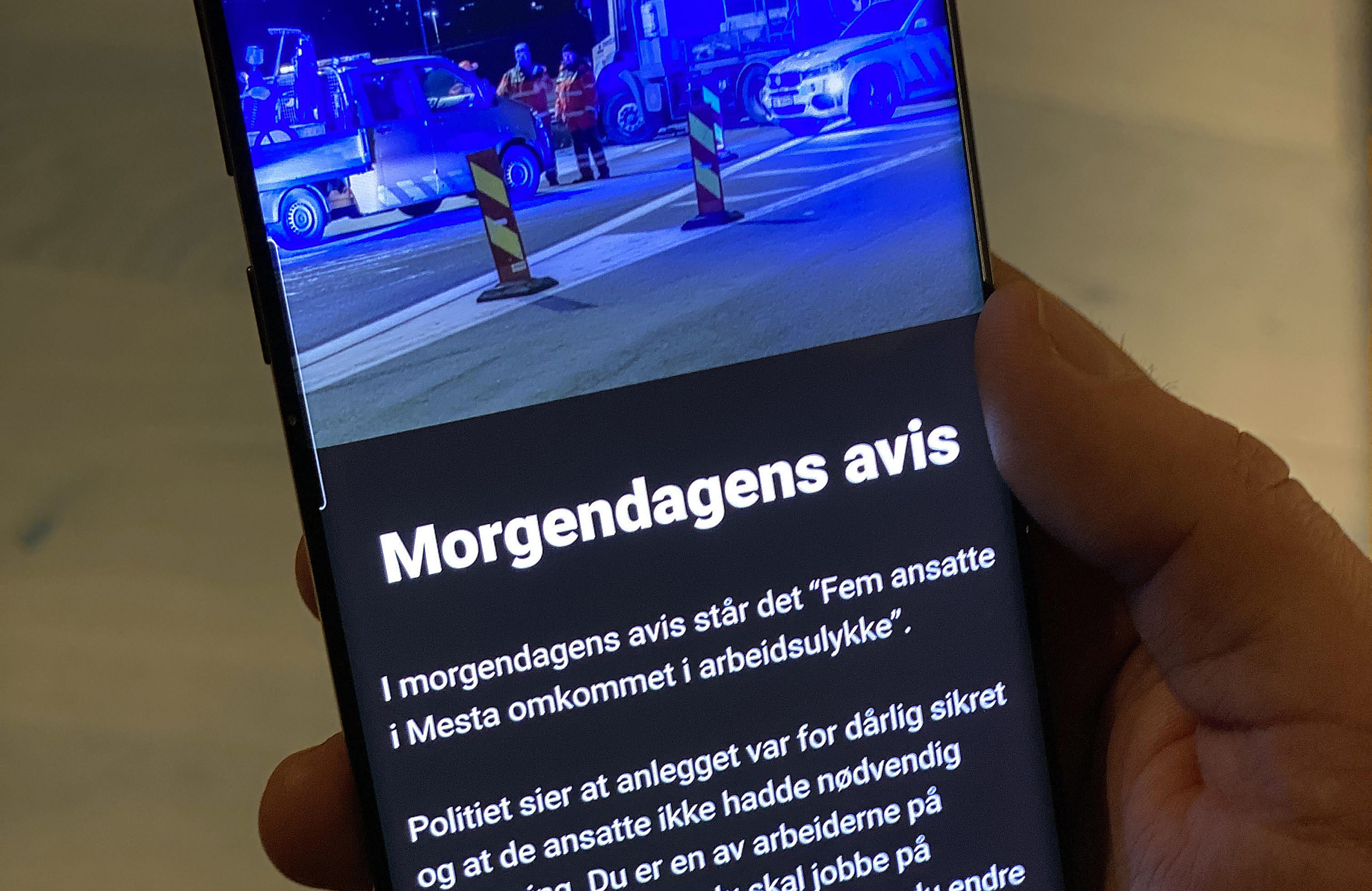 Bilde av spillet på mobil