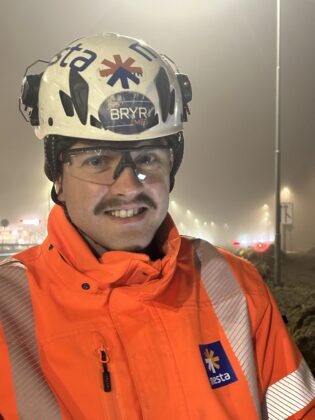 Tobias Semb, geomatiker i Mesta